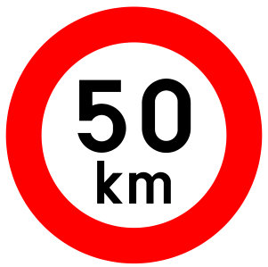 C43 · 50 km/u · Formaat 30
