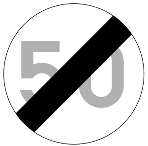 C45 · 50 km/u · Formaat 30