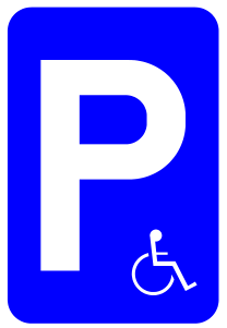 E9a · Personen met een handicap · Formaat 30