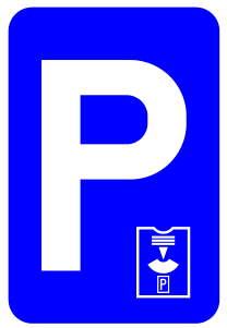 E9a · Parkeerschijf · Formaat 30